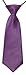PURPLE BABY INFANT SILKY SATIN PRE TIED ELASTIC WEDDING TIES *UK SELLER*