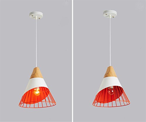 Preisvergleich Produktbild WD Restaurant Kronleuchter Bar Wohnzimmer Schlafzimmer Studie Massivholz Kronleuchter , Red,red