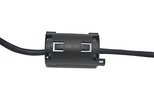 Case Wonder 12-Satz 9MM Innerer Magnet Noise Filters Ferritkern Filter Kabel-Clip Ferrit Kern RFI EMI Ferritkernfilter Ferritkern Ring Geräusch-Entstörer (9MM Innerer Durchmesser) - 5