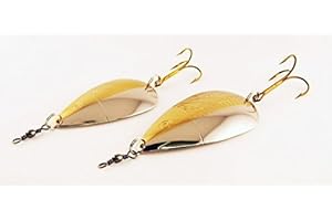 Allcock 3" Norwich Brass Copper Spoon Salmon Pike Lure