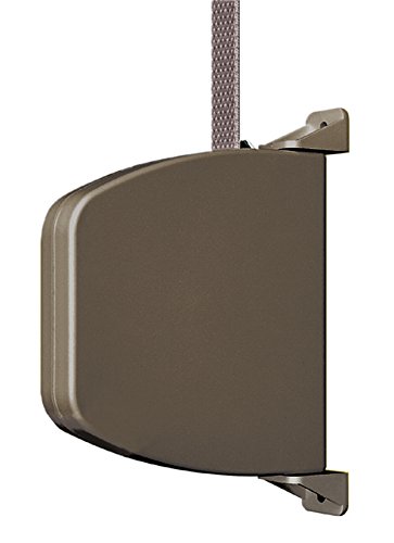 Schellenberg 50508 atornillado Mini, enrollador de Cinta para Montaje en Pared, Color marrón