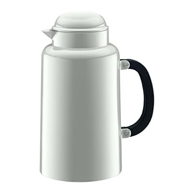 Bodum - 10886-913TL - Chambord - Pichet Isotherme en Plastique - 1 L - Blanc