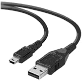 Lunatic 7545 Mini Usb To Usb Data Şarj Kablosu 1.5 Metre Bağımsız Tak&&Ccedil;alıştır Kullanım İmkanı B-Tip Mini USB 2.0 3.8mm 28 AW