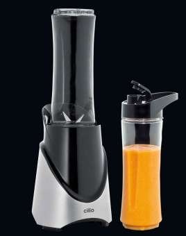 Cilio 491401 Smoothie Maker, Edelstahl, Silber, 21 x 15 x 24 cm