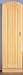 Produktbild Pharao24 Garderobenschrank Buche Dielenschrank Regine
