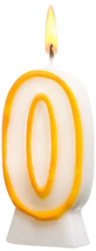 Preisvergleich Produktbild Susy Card 11142312 Zahlenkerze '0', 1-er Set