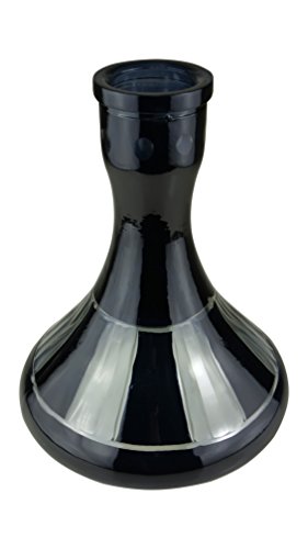 BAYLI – XXL Shisha Set, Hookah, Orientalische Wasserpfeife mit 4 Schläuchen, inklusive Zange, Tonkopf Shisha Höhe ca. 76cm Nargile Hookah mit Tonkopf und Zange + Kaminaufsatz + Mundstück F4102 - 5