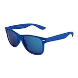 Hochwertige Nerd Sonnenbrille matte Rubber Retro Vintage...