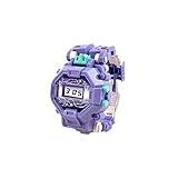 QINPIN Verformung Uhr der elektronischen Uhr der Karikatur pädagogische Spielzeug Deformation Uhr für Kinder