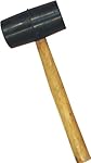 Blackspur HM207 Rubber Mallet with Wooden Shaft