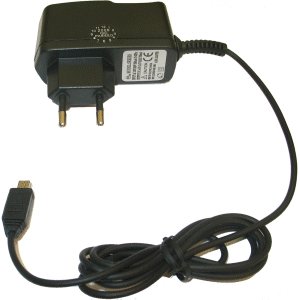 LADEGERAET LADEKABEL NETZTEIL fuer Mini USB Stecker