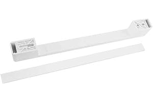 E ELECTROTODO REPUESTOS Y PEQUEÑO ELECTRODOMESTICO ELECTROTODO Griff für generische Gefriertruhe, Weiß, Metall, 24 cm x 28 cm