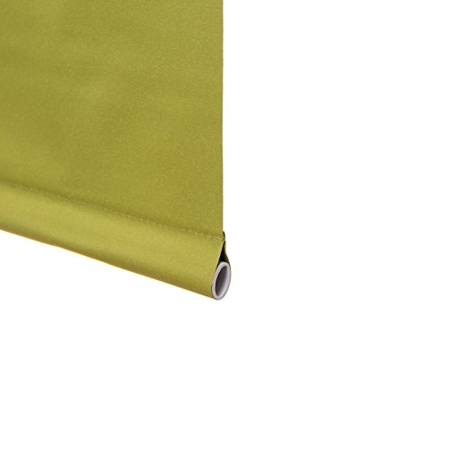 Fenster Verdunkelungsrollo grün: 110×150 (Gesamtbreite X Höhe in cm) / Thermorollo Klemmfix Rollo Montage ohne Bohren inkl. Montagezubehör / weitere Größen: 40 / 50 / 60 / 70 / 80 / 90 / 100 / 110 x 150 oder 210 cm - 6