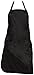 Olivia Garden Charm All-Purpose Professional Apron, Black