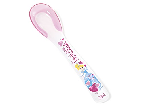 Lulabi Disney Princess Cucchiaio Pappa in Polipropilene, Rosa