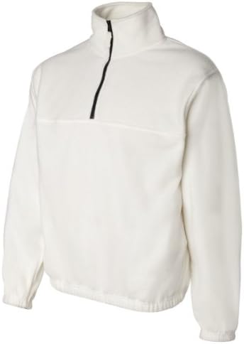 Sierra Pacific 1/2 Zip Fleece Pullover, 6XL, Winter White (US)