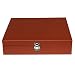 Leather World Brown Watch Box Case for 18 Watches (Guaranteed High Quality PU Leather) RS.1849.00