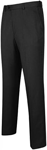 Jack Reid BHS Formal Trousers Pin Stripe Mens Ex Store Grey Blue Flat Front New