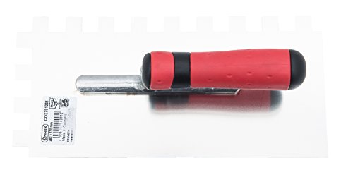Connex Zahnglättekelle 130 x 280 mm, Zahnung 15 x 15 mm Vorn Rechts, 2-Komponentengriff, 1 Stück, COX781231 - 2
