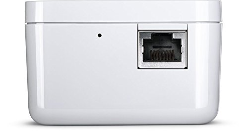 devolo 9826 dLAN 550+ WiFi Powerline (500 Mbit/s Internet Ã¼ber die Steckdose, 300 Mbit/s Ã¼ber WLAN, 1x LAN Port, 1x Powerlan Adapter, integrierte Steckdose, PLC Netzwerkadapter, WLAN-Reichweite erhÃ¶hen, WiFi Move) weiÃŸ