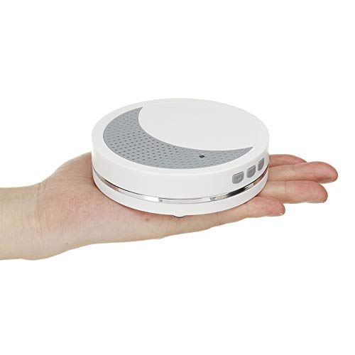 Preisvergleich Produktbild Starsmyy Einschlafhilfe Weißes Rausche Maschine White Noise Machine, 2 Beruhigender Geräuschen,Lautsprecher tragbarer Schlaftherapie für Zuhause, Büro, Baby & Reisen,Weiß, GH-009