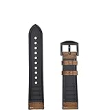 Battnot Uhrenarmbänder für Samsung Galaxy Watch 42mm/46mm Silikon+Leder Einstellbarer Uhrenarmband Handgelenksriemen für Damen Herren Ersatzband Adjustable Watch Band Replacement Wriststraps