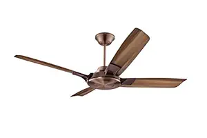 USHA INTERNATIONAL LTD. ALDORA Metal Ceiling Fan, Medium, Antique Copper