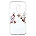 Produktbild Ostop Rot Weihnachten für Xiaomi Pocophone F1 Hülle,Weich TPU Silikon Kristall Klar Ultra Dünn Handyhülle Weihnachtsmann und Elch Schön Muster Abdeckung Transparent Kratzfest Schutzhülle