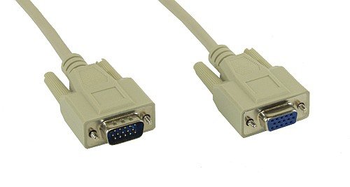 InLine 17735 VGA Verlängerung 15-polig HD Stecker auf Buchse 5m