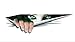 Price comparison product image Interesting® 3D Monster PeekingFunny Car Van Bumper Window Sticker Decals Funny Car Sticker 3D Eyes Peeking