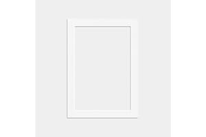 PROCUT GLOBAL LTD Procut Global 50x70cm White Picture Mounts to Fit 40x60cm Size Photo Mount with Aperture for 40x60cm White Mount Board Card Picture Frame Mats For Display Artwork or Paintings