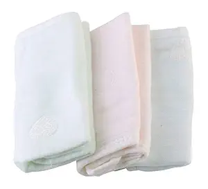 Lillypupp Gift Combo of 5 Layer Muslin Cotton Wash Cloth, Napkin, Handkerchief for New Born Baby Boy Girl. Extra Soft Unisex Face Towel (25Cm X 25Cm) ( Pack of 6 )