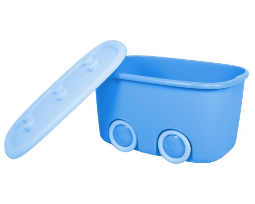Aufbewahrungsbox Spielzeugbox Funny, hellblau - 2