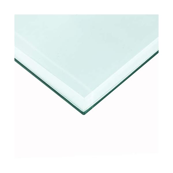 Rapid Teck® Glasplatte Rund Durchm. 300 mm Glastisch Tischplatte aus gehärtetem Glas Tisch Glasscheibe 8mm Dick – Bild 3