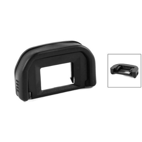 Compara Precios Para SODIAL(R) Ocular Parasol de Plastico Revestido de Goma Negro EF para Canon EOS 300D 350D 400D En línea