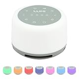 Lumi | White Noise Machine For Babies & Adults | 24 Sounds | 7 Colour Night Light | Sleep Timer | Usb Rechargeable | White Noise Machine Baby | Sleep Aid