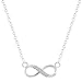 Produktbild BAMAGO Unendlichkeit Halskette Silber Infinity