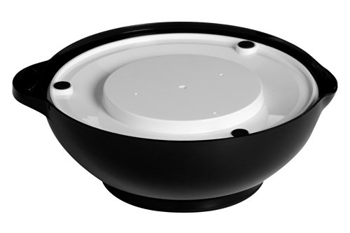 Premier Housewares runde Küchenwaage, mit Schale, 3 kg, schwarz - 2