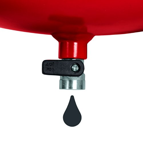 Einhell Kompressor TH-AC 240/50/10 OF (1,5 kW, 50 L, Ansaugleistung 240 l /min, 10 bar, ölfrei, stehende platzsparende Bauweise) - 7