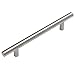 Produktbild probrico Küche Schrank T Bar Griff Edelstahl Durchmesser 12 mm BA 128 mm Schrank Pull, 1 Pcs