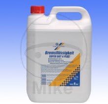 DOT sUPER 4 pLUS de 5,0 l-558.55.34 huile liquide de frein-recommandé pour les véhicules équipés de systèmes de freinage aBS -