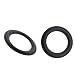 Produktbild IPOTCH 2 Stück Lautsprecher Reparatur Teile Gummischeibe 6inch 155mm, Schwarz