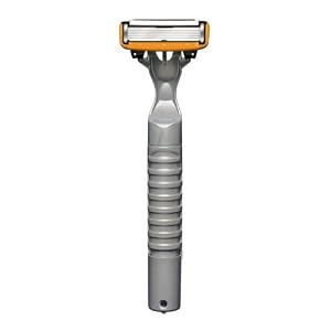 ShaveMate Titan Triple Pack - 6 Blade Razor With Real Shaving Cream Inside The Handle ALL-IN-ONE For Men - Image 3