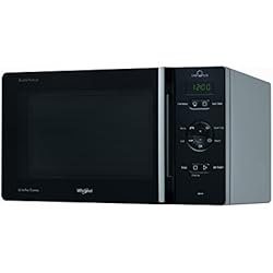 Whirlpool chefplus dessus - Micro-onde (dessus, combiné micro-ondes, 25 l, 800 W, boutons, noir, argent)