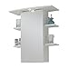 Produktbild Unbekannt FMD Möbel 901-008 Spiegelschrank Madrid 8, 65 x 72 x 29 cm, weiß