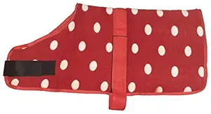 Ayra Pet care Printed Red Dog / cat winter coat M