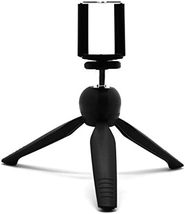 Mini Tripod, CXG Multipurpose 360 Rotatable Ball with Universal Cellphone Clamp and Portable Camera Stand , Fits For IOS, Android Smartphones and some Cameras etc (Black)