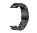 Produktbild FaSoLa Stahlarmband, Druckknopf Schwarz Silber Gold Gold Roségold Herrenarmband 38MM 42MM, kompatibel mit dem Uhrenarmband der Apple Watch