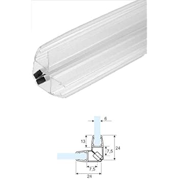 Guarnizione Magnetica Per Porta Doccia Essential 190 Cm - Coppia, Grigio Metallo - Foto 5