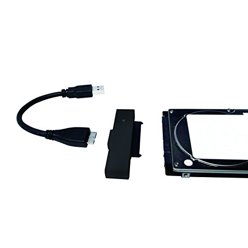 LogiLink USB 3.0 6,4 cm (2,5 Zoll) SSD/HDD Gehäuse, Leder-Design - 13